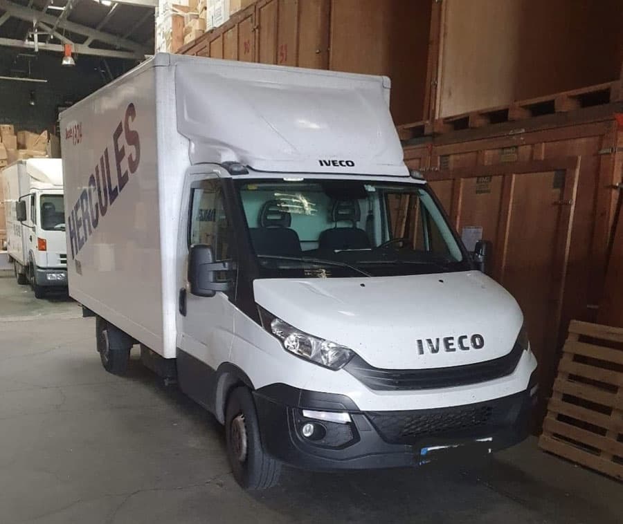 Servicio de portes y mudanzas para particulares y empresas